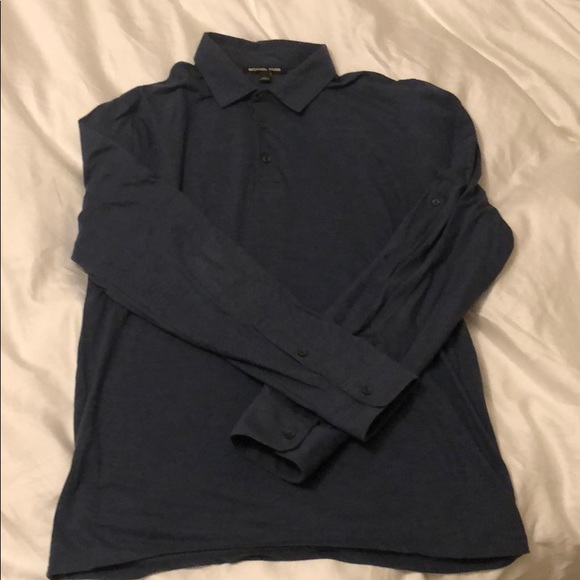 Michael Kors Men's long-sleeve shirt size L - Picture 3 of 4